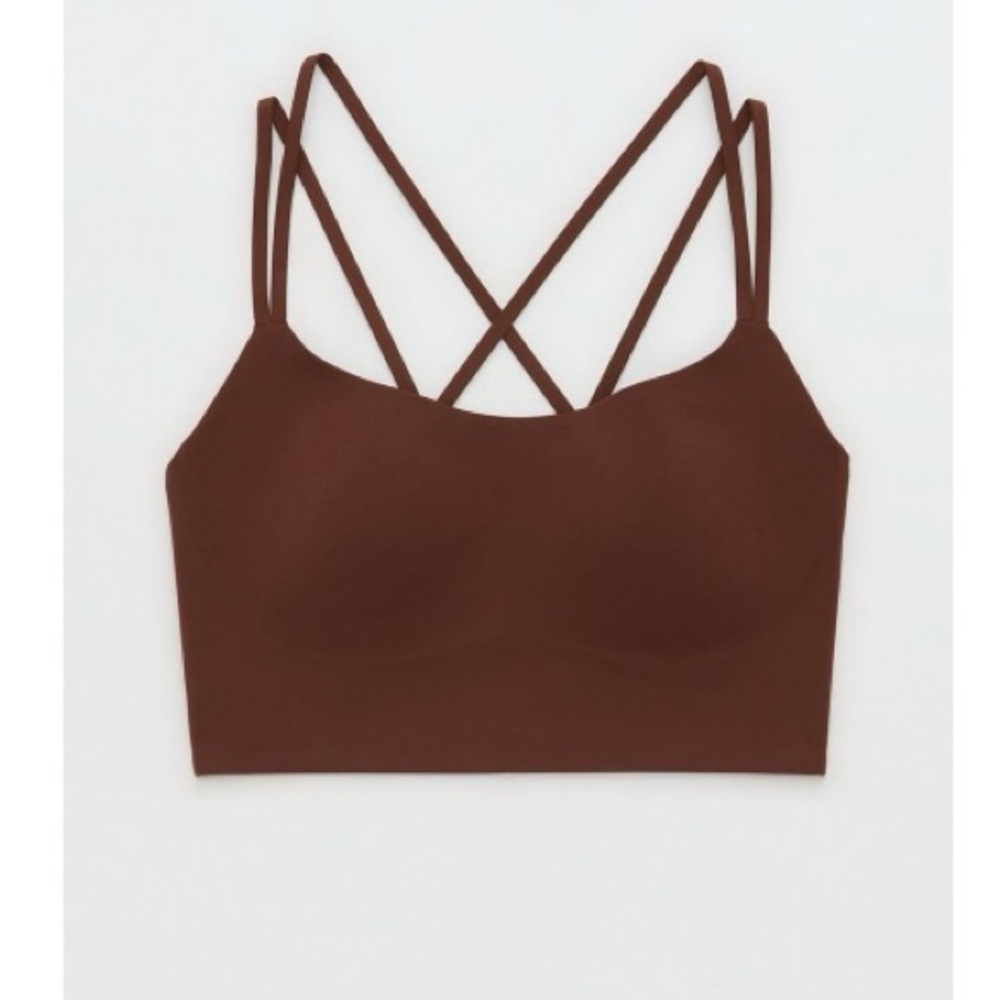 Women’s Brown Aerie Sports Bra